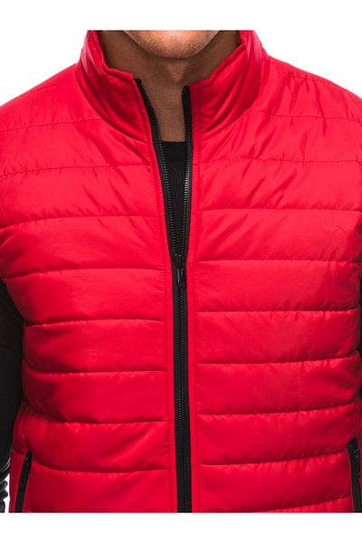 OMBRE Herren Steppweste V59 - rot M