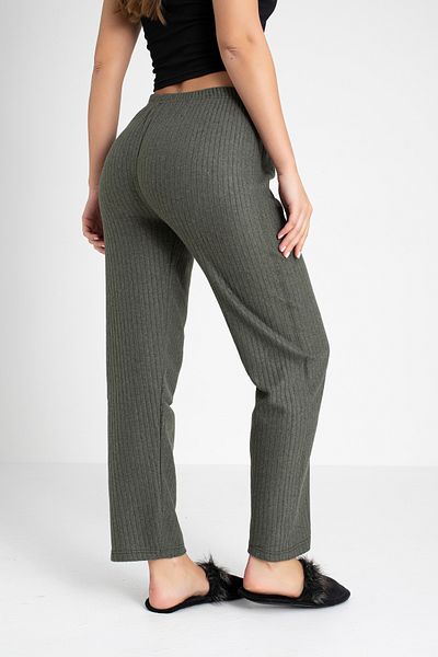 DONEX Women's Ribbed Comfortable Pants & Sweatpants, Women's Clothing, Casual Comfortable Wear