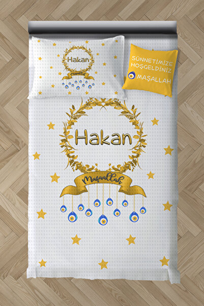 MASAL ODAM İsimli Yazdırılabilir Sünnet Pike Takımı MOSPT-4045