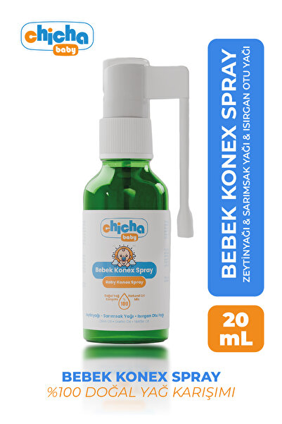 CHİCHA Chicha Baby Bebek Konex Spray Doğal Saç Bakım Yağı Konak Önleyici