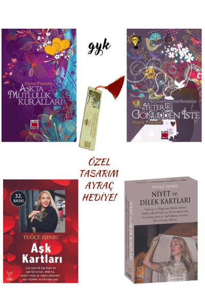 Elips Kitap Aşkta Mutluluk Kuralları-Yeter ki Gönülden İste-Aşk Kartları-Niye...