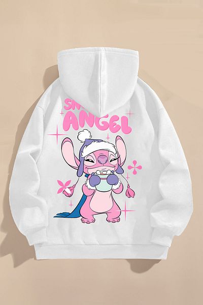 PURE EFFECT Hanorac pentru copii trei fire raster gros iarna |   LILO și STITCH IMPRIMAT