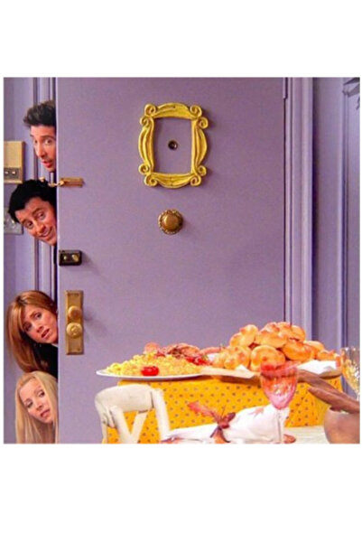 Yunus Göksu Design إطار فتحة باب الأصدقاء - زخرفة الباب