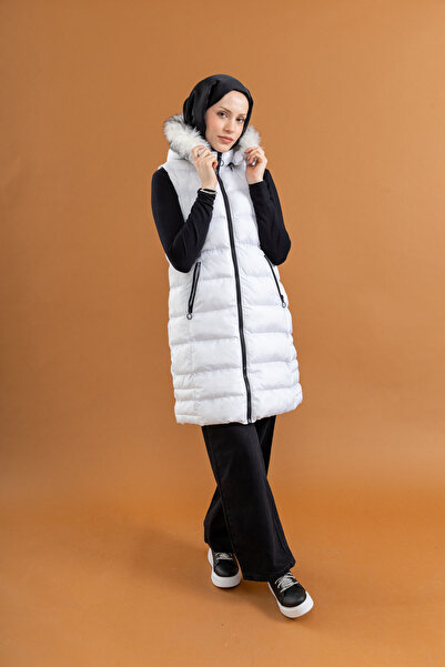 TUĞBA ERGÜL 1804 Жіночий утеплений жилет