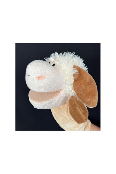 PeriYedi Hand Puppet Elephant and Lamb Friends Hand Puppet Set of Two