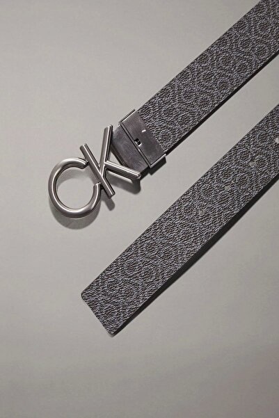 Calvin Klein Adj/Rev Ck Metal Bombe Mono 35mm Men's Belt K50K512829-01R