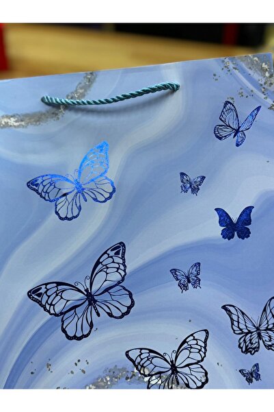 demontecraft Hediye poşeti hediye çantası sevgili hediyesi 32x26x10 1adet