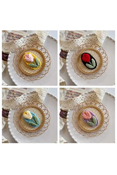 Kadın Girişimciler Atölyesi Кольоровий набір тюльпанів, ручної роботи, 100% б...