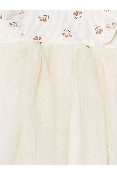 LC Waikiki Basic Lace Tulle Baby Girl Dress