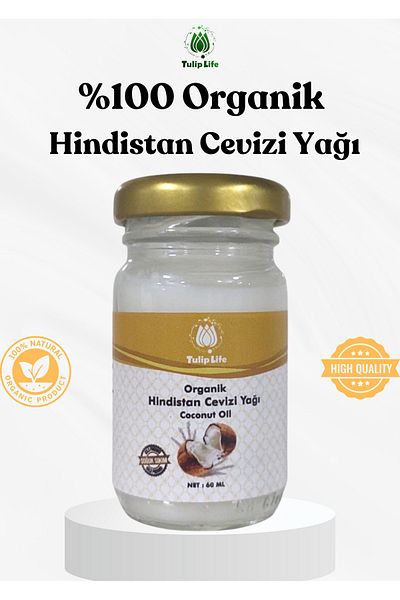 Tuliplife 100% Organic Coconut Oil 60 ml