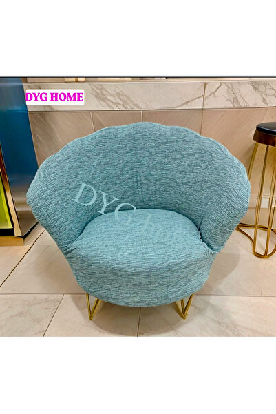 dyg home Papatya Koltuk Kılıfı, Oval Koltuk Örtüsü Berjer Sofa Cover