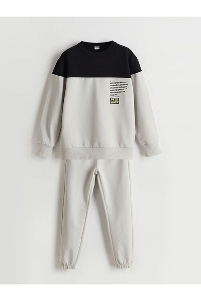 LC Waikiki Σετ αγορίστικη φόρμα Crew Neck S57653Z4NVY