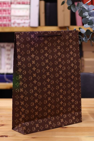 demontecraft голям размер КАРТОНЕН ТОРБИЧКА 31x12x41 торба 1 брой