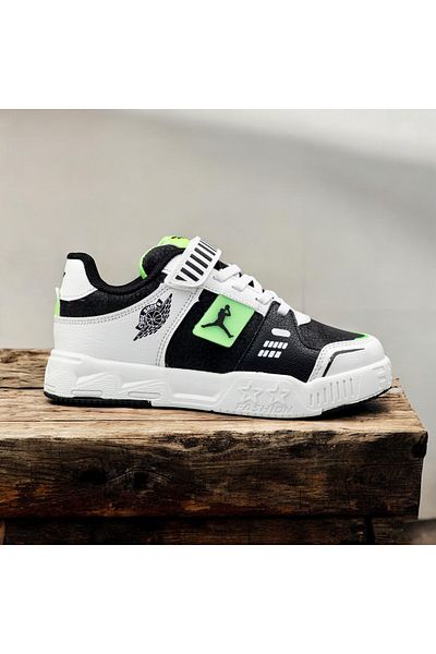 JOJO KIDS Children's Velcro Leather Sports Shoes, Basket, Tennis, Casual Sneakers