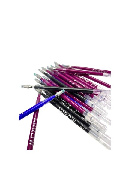 ARROW Isıya Duyarlı Silinebilir  0,7mm Kalem 10 Adet Kırmızı Siyah ve Lacivert