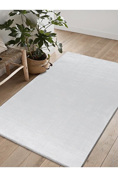 Linea Dokuma Mutfak Oturma Odası Yatak Odası Salon Halısı Krem Nadide