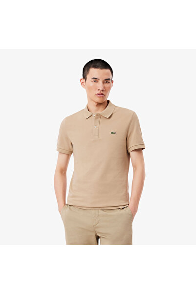 Lacoste L.12.12 Erkek Slim Fit Bej Polo