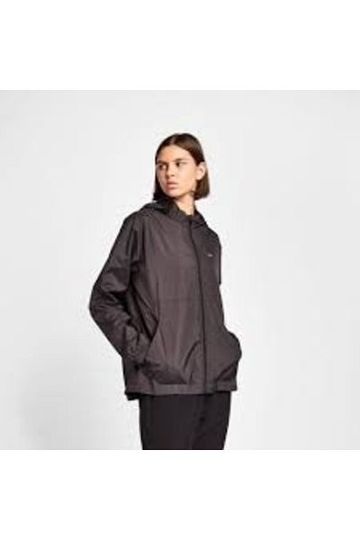 Lescon Women's Black Kosu Windbreaker 25B-2021 Model