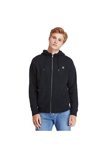 Timberland Tımberland Siyah Ls Exeter River Basic Brushed Back Full Sweat Tb0...
