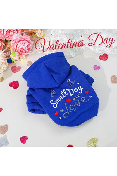 Proxy Paws Blue Sweatshirt for Small Dogs