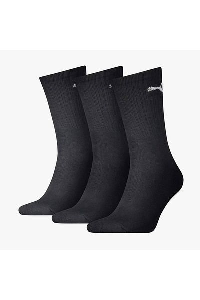 Puma Чифт спортни черни чорапи от 3 броя (907940-01)