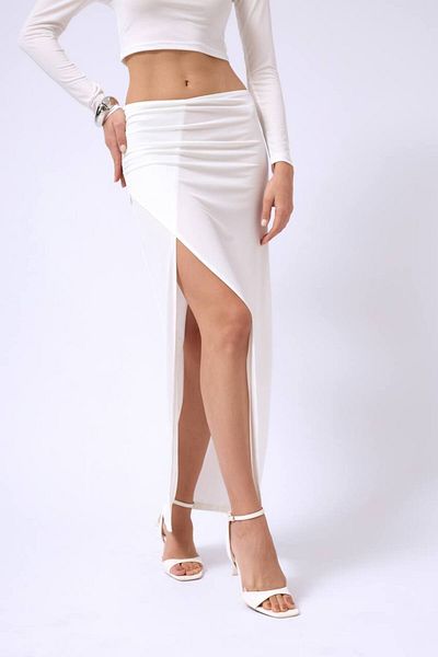 Secret Passion Lingerie Fusta maxi pentru femei de sezon nou cu detaliu cu fante 52202044