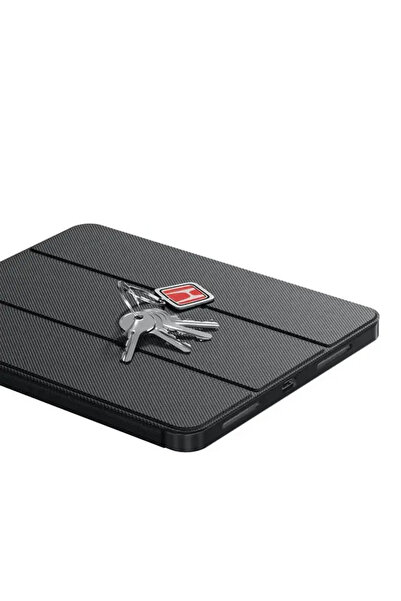 Green Lion حافظة هوجو بريميوم مع حامل قلم لجهاز ايباد اير 13 بوصة - اسود