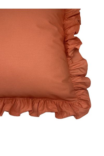 LILYUM Αρχική 100% βαμβακερή μαξιλαροθήκη Frilly 50x70 cm (1 ΤΜ)