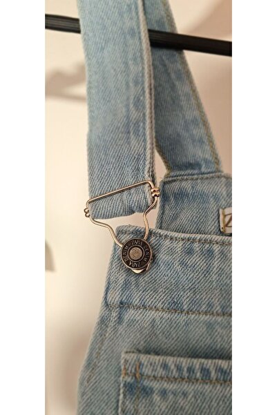 ALZEY GİYİM Unisex Model Salopet/tulum Buz Mavisi