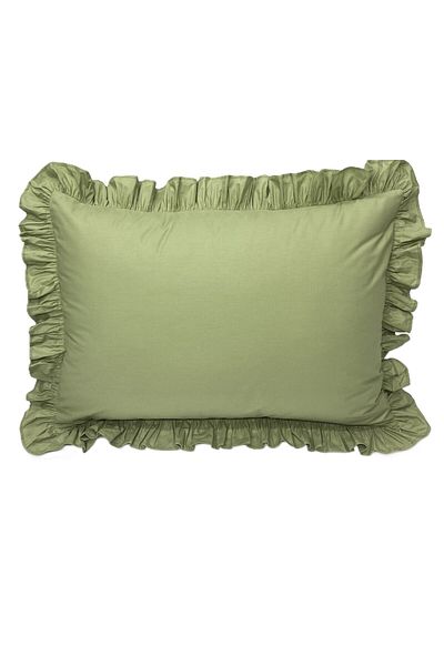 LILYUM Αρχική 100% βαμβακερή μαξιλαροθήκη Frilly 50x70 cm (1 ΤΜ)