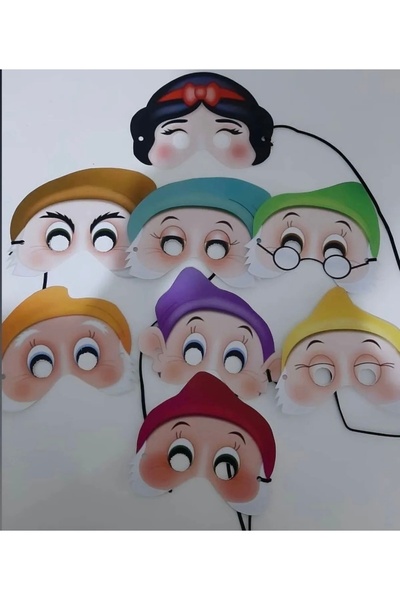 Pamuk Prenses Mgsdizayn Pamuk prenses maske