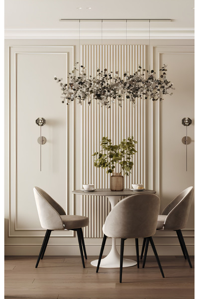 Dekonil Boyanabilir Sofia 4 Cm Duvar Çıtası (2 ADET 120 CM)