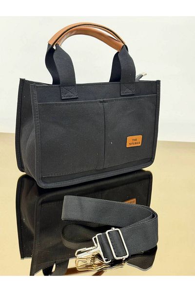 Detre Τσάντα χεριών και ώμου Unisex με μεγάλη τσέπη