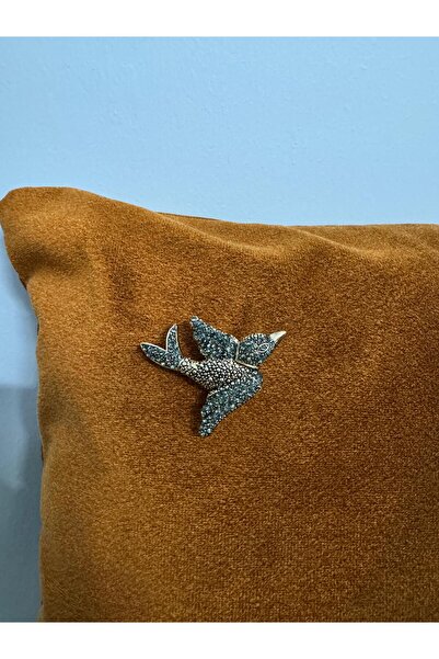 GizemCinar Kararmaz El Yapımı Kuş Broş