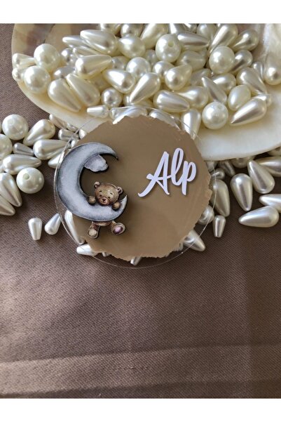 Baby Moments Yenidoğan ve Doğum Günü Çocuklarına Özel Buzdolabı Magnetleri 10 Adet Sevimli Ayıcık Desenli 1