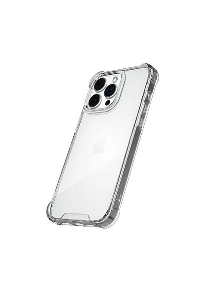 Green Lion جراب مضاد للصدمات لهاتف iPhone 15 Pro ( 6.1 بوصة ) - شفاف