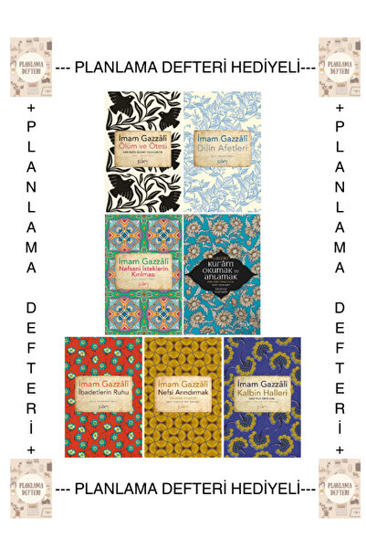 Sufi Kitap Planlama Hediyeli - Dilin Afetleri - Ölüm ve Ötesi - Kuranı Okumak...