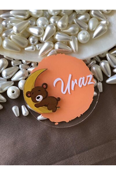 Baby Moments Yenidoğan ve Doğum Günü Çocuklarına Özel Buzdolabı Magnetleri 10 Adet Ayıcık Desenli