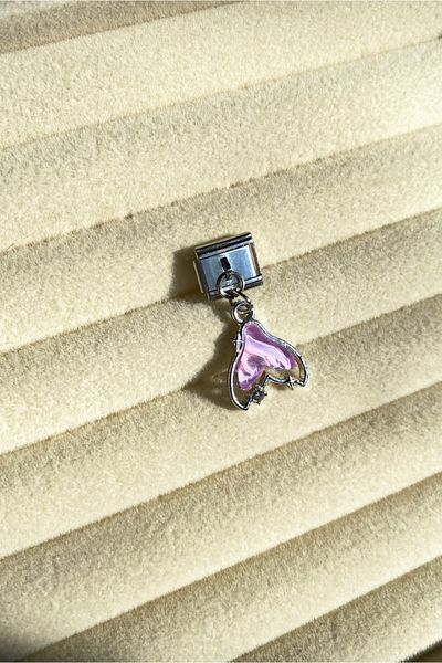 Diamara Designs Italian Mermaid Tail Figured Dangle Women's Charm