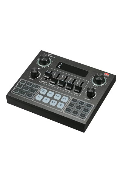 Primo Plus V9 Live Sound Card Audio Mixer I6970-A Black