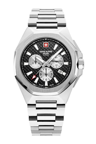 Swiss Alpine Military Mens Watch Swiss Military 7005.9137, Quartz, 42mm, 10atm