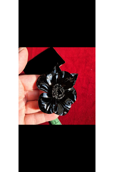 Rose Siyah Rugan Çiçek