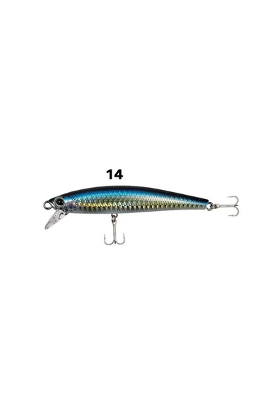 Kendo Cas Supper Deep Minnow 105S 35gr Sinking Maket Yem 14