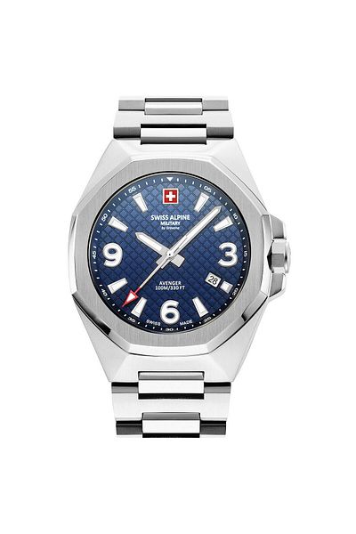 Swiss Alpine Military Mens Watch Swiss Military 7005.1135, Quartz, 42mm, 10atm