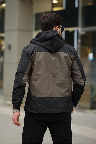 FLUEND MODA Men's Water and Windproof Seasonal Coat Jacket