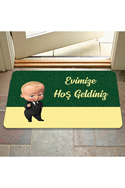 M&H Quality Digital Printed Pattern Decorative Door Front and Indoor Mat Washable Non-Slip Base