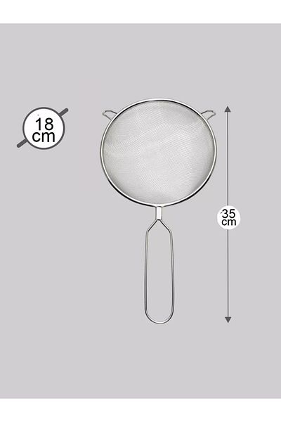 Transformacion 304 Stainless Steel Strainer - 18 Cm, Model 721321