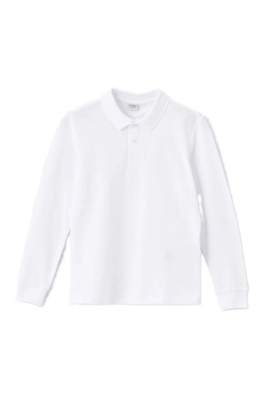 Loule ÇOCUK & GENÇ OKUL VE GÜNLÜK KULLANIMA UYGUN POLO YAKA UZUN KOLLU TİŞÖRT LL.T-SHIRT-LONG.1.LL