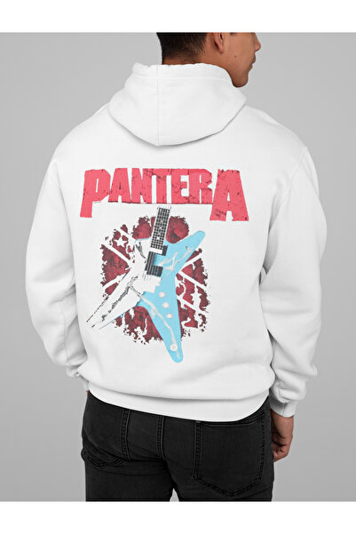 SEVBANO Pantera rok metal majica sa kapuljačom, unisex, velika veličina, sa p...