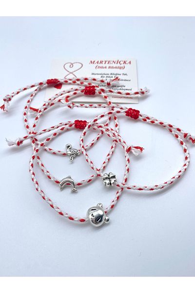 Concept HuBuTU Lottery Card Gelatin Gift Wish and Luck Bracelet Set 4 Pieces